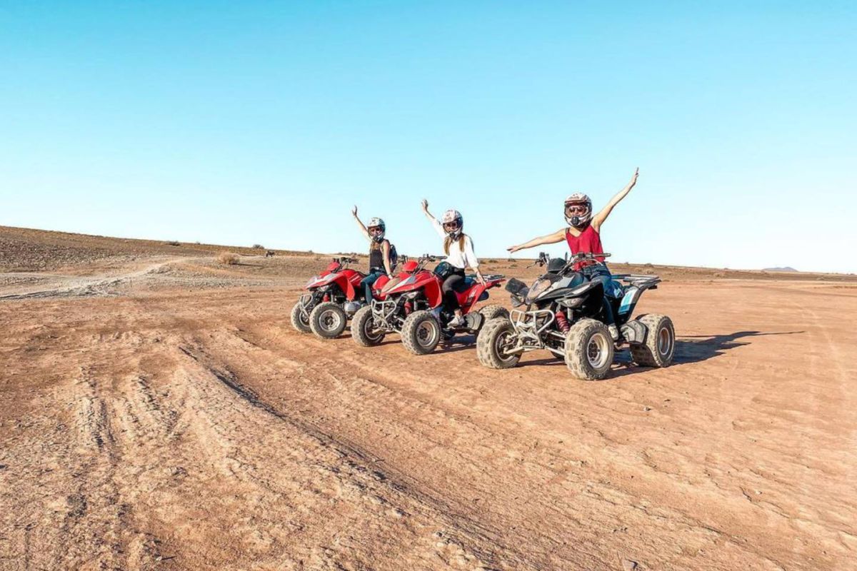 Quad au Désert d'Agafay